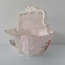 Vintage Queen's Porcelain Basket Hand Painted Staffordshire fine bone china Made in England Image 8