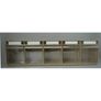 Madia 3 5-Boxes Storage Container Tilt Bins With Locking Bar Image 2
