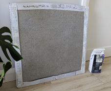 Grey porcelain floor tiles - 80 x 80 cm each