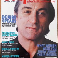 ESQUIRE Magazine Feb 1994 Robert De Niro / Martin Scorsese