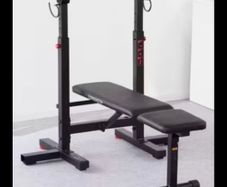 bench and weights