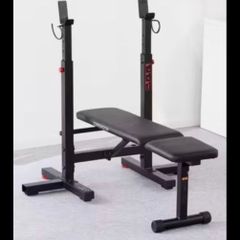 bench and weights