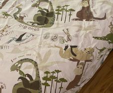 Dinosaur blackout curtains