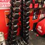 Dumbell set and rack Image 2