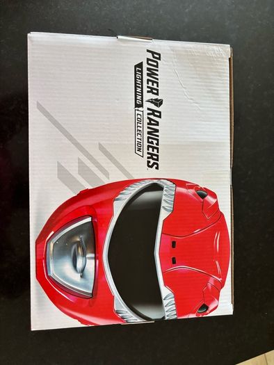 Power Rangers - Red Helmet - sealed / brand new