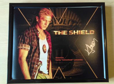 The Shield Autograph ! Photo Hand Signed By Kenneth Johnson ! A Star Of Shield ! Authentic !