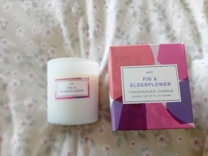 next fig and elderflower candle
