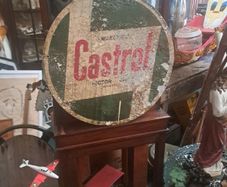 Vintage Original Castrol Sign