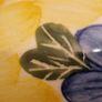 Vibrant Hand-Painted Ceramic Cafe au Lait Pinch Bowl. Image 2