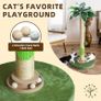 Fantasreen 88cm Cat Scratching Post with Toy Mouse and Track Ball - Brand New Sealed Image 4