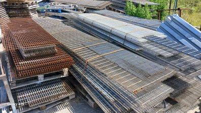 Galvanised Walkway Flow Forge Grate Panels