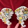 Antique Porcelain Wall Sconces Image 6