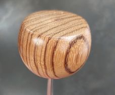 Bass Drum Beater - Zebrano