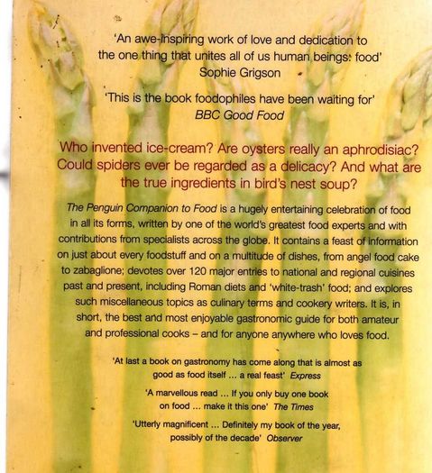 The Penguin Companion To Food - Alan Davidson
