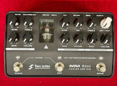 Tube Preamp - Two Notes ReVolt Bass