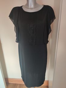 Body Flirt black midi dress size UK20 EU48 Postage included