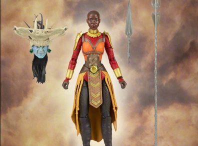 Marvel Legends Black Panther Wakanda Forever  Okoye (Build A Figure Attuma)
