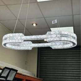 Led Crystal Chandelier Stainless Steel.