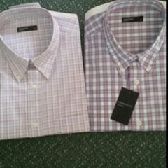 2 Brand New Men's Check Shirts