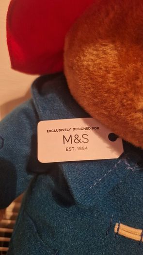 Paddington teddy bear soft toy
