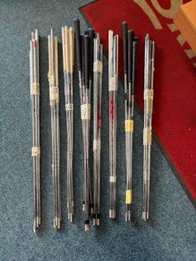 ONLY 2 LEFT. Pulled Iron Shafts Sets Only .370 Tip