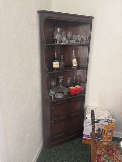 Ercol corner cabinet