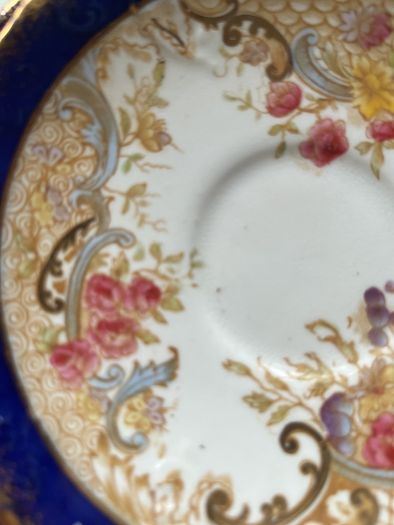 Antique 19th C5 Side Plates & 4Saucers p