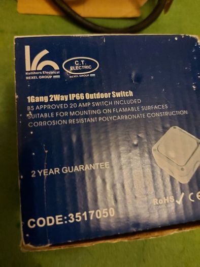 electrical items. Individual prices.