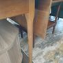 Table Mid Century Style Drop Leaf Kitchen Dining Table Space Saving Image 6