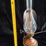 vintage oil style lamp with working bulb Image 5