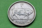 Ireland 1940 year Silver Shilling Low Mintage.