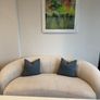 Sklum Curved cream sofa Image 2