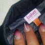 Baker by Ted Baker little girl's denim imitation leggings age 9-12 mths Postage included Image 3