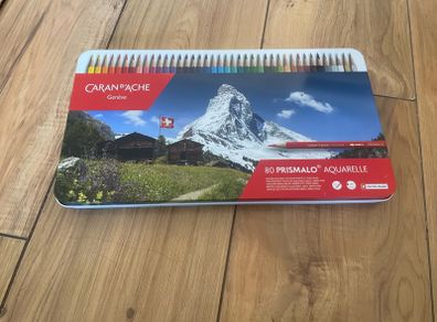 Caran d'Ache Prismalo Aquarelle 80 pencil set