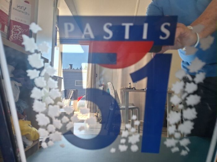 Vintage Pastis Mirror