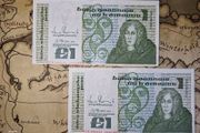 1 Pound B Series Sequential Pair 09/01/89 Queen Medb IRISH NOTE.