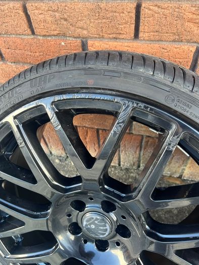 18" black alloys 5x100