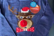 Christmas jumper 7-8 y BNWT