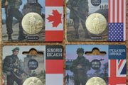 France 0.25 Euro Base Metals Uncirculated Coin 2024 D-DAY 80th anniversary