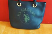 U.S. Polo Assn women's navy handbag