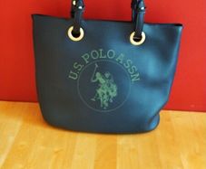 U.S. Polo Assn women's navy handbag