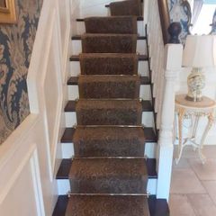 Beautiful  Binded  Carpet for Stsirs and Landing