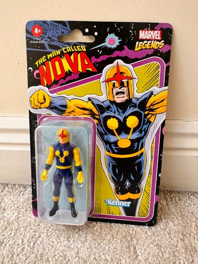 Marvel Legends Retro The Man Called Nova Kenner approx. 9.5 cm. Please see photos