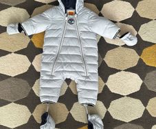 Timberland Baby Snowsuit Light blue