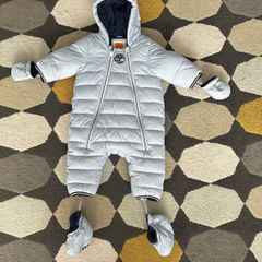 Timberland Baby Snowsuit Light blue