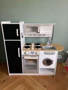 wooden toy kitchen