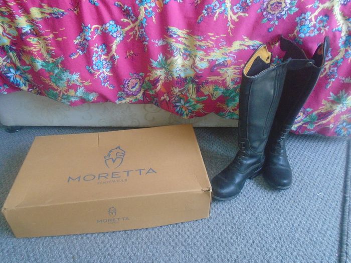 FOR SALE:  Moretta Riding Boots Size 3