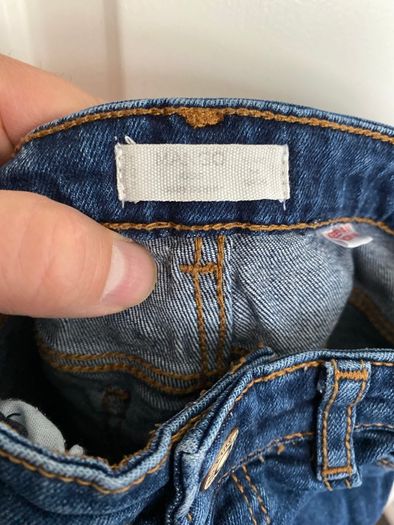 Blue girl's jeans Mango