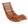 Rocking Sun Loungers Acacia Wood Image 2