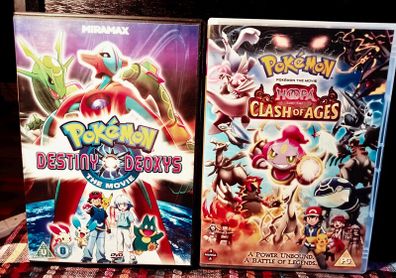 Pokemon .Hoopa And The Clash Of Ages. DVDS.